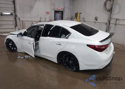 2020 Infiniti Q50 Sport Awd z USA, uszkodzony, nr VIN JN1EV7ARXLM251038